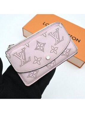 Louis Vuitton Monogram Mahina Recto Verso Coin Case